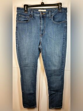 Levi’s 721 High Rise Skinny Jeans Women’s Size 33 Medium Wash Stretch Denim
